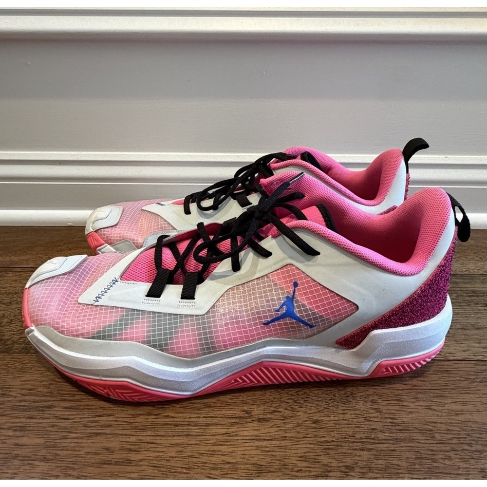 Nike Air Jordan One Take 4 Pink Blast White Trainers DO7193-104 Men's Size 18